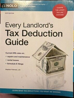 Nolo Every Landlord's Tax Deduction Guide 21st Edition